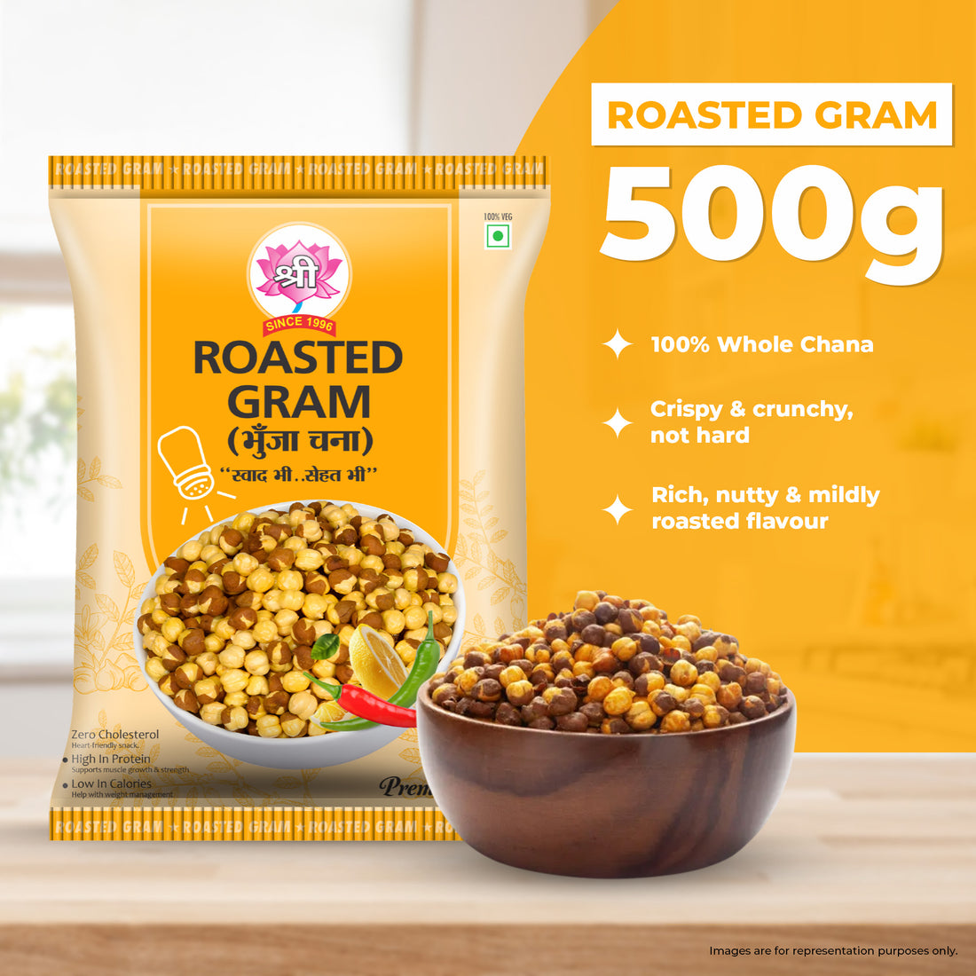 Roasted chana
