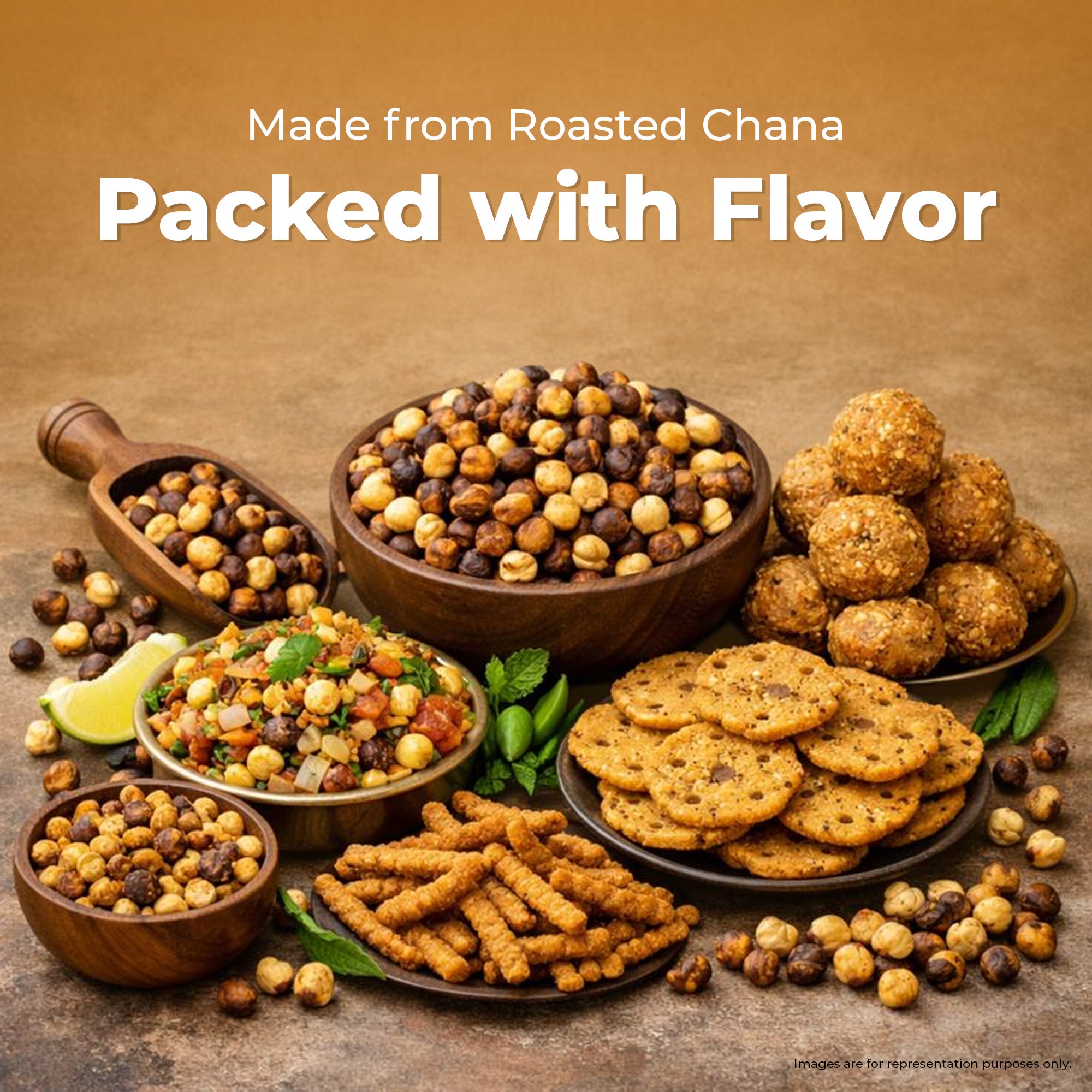 Roasted chana